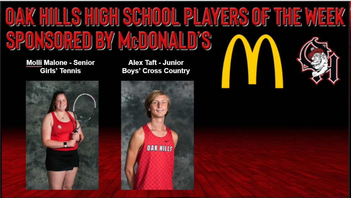 McDonald's OHHS Players of the Week